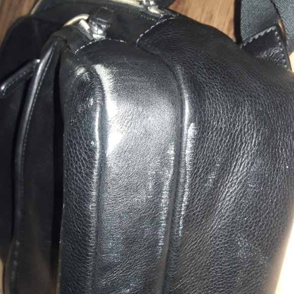 Fossil Black Leather Backpack (rarely used) main image 5